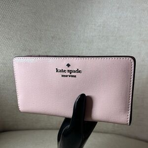 Kate Spade Blush Pink and red wallet